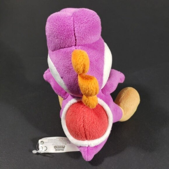 Super Mario Yoshi Purple Plush Toy Nintendo 2015 7 Inch  Y2k Video Character - Picture 5 of 9